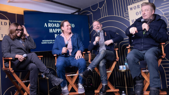 A Road Map To Happiness, Sizzle Reel Screening at the Sundance Film Festival, with Darin Olien, Elijah Wood and Alec Baldwin, sponsored by Hyatt House