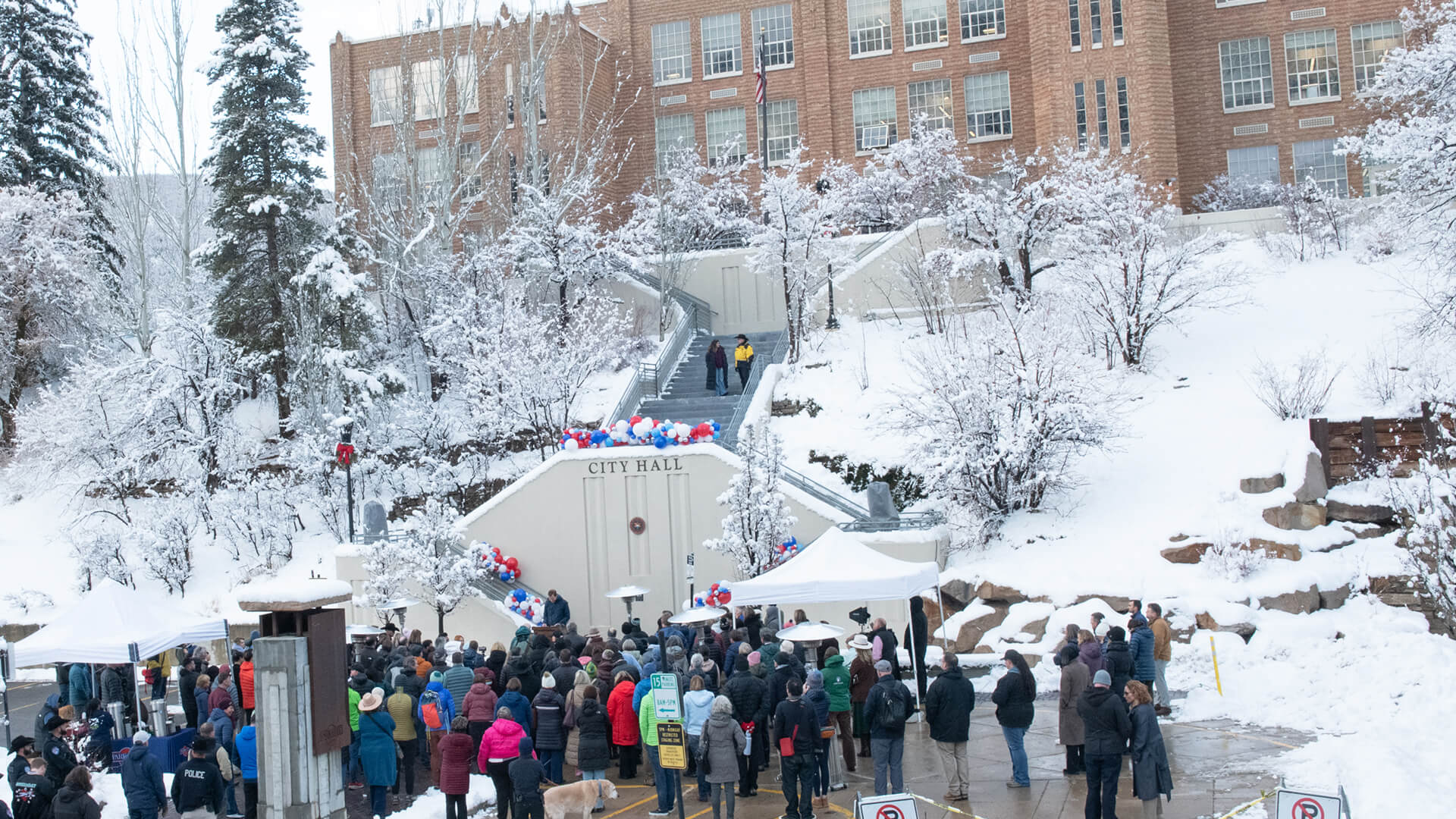 Inaugural ceremony for Park City Mayor-Elect Ryan Dickey, and Council Members Tana Toly and Diego Zegaria, on January 5, 2026