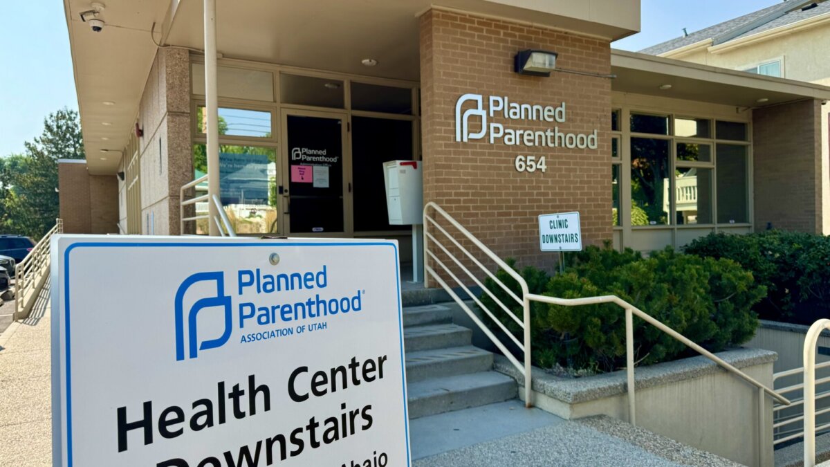 A Planned Parenthood clinic in Salt Lake City is pictured on Wednesday, July 31, 2024.