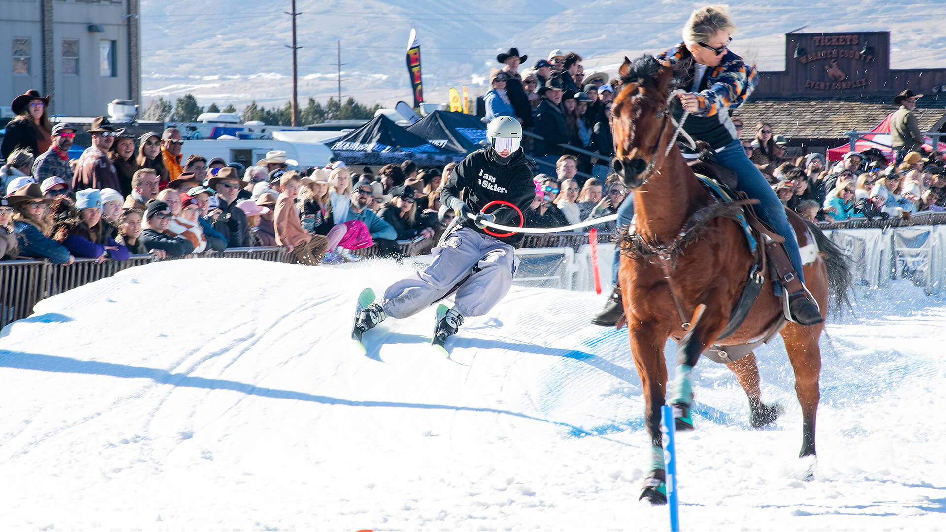 Skijoring Pro Finals Competition in Heber City, January 17, 2026