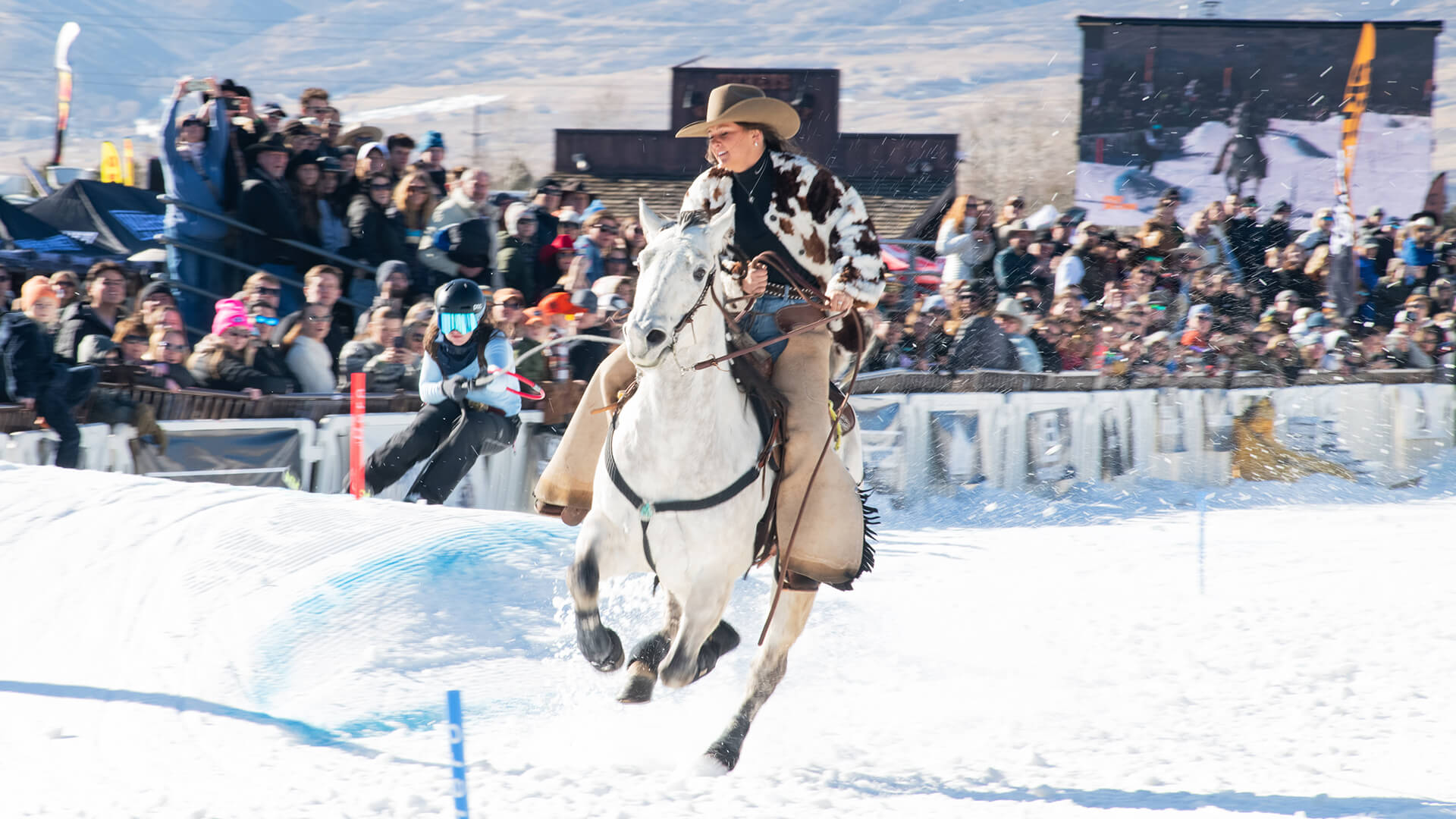 Skijoring Pro Finals Competition in Heber City, January 17, 2026