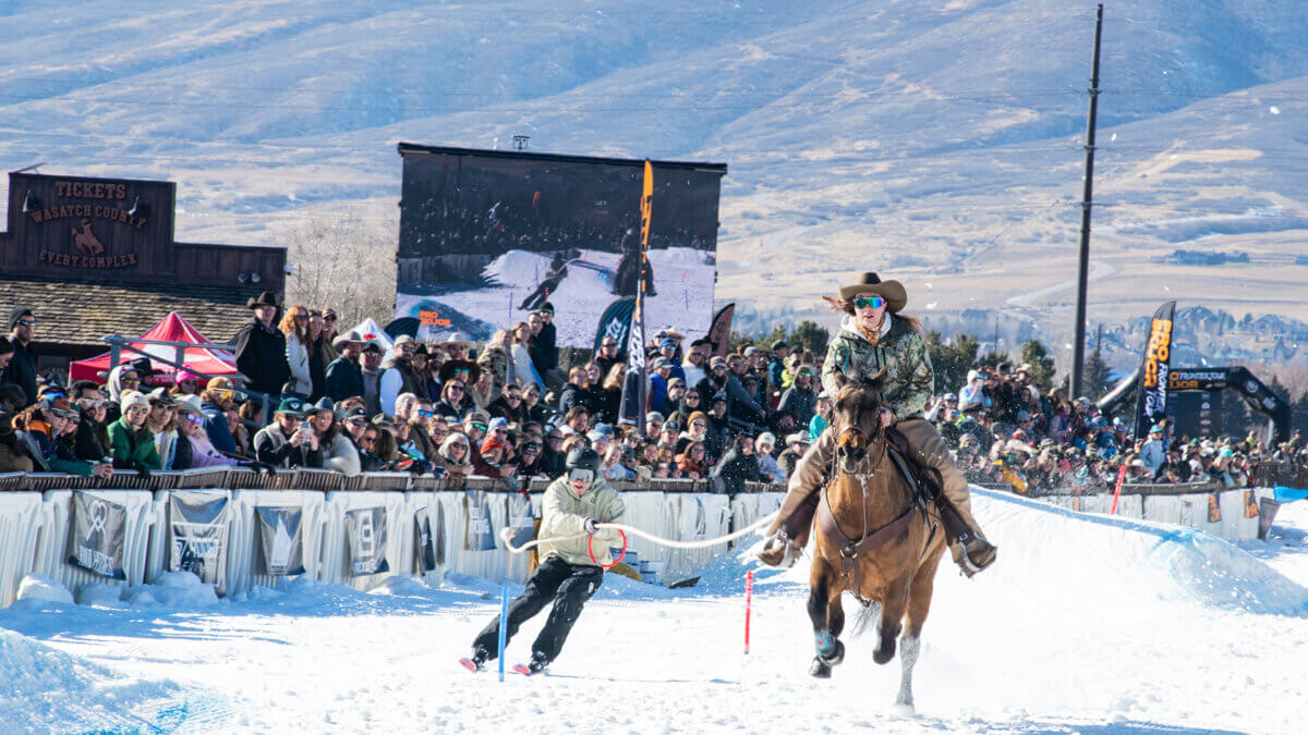 Skijoring Pro Finals Competition in Heber City, January 17, 2026