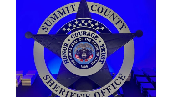 The Summit County Sheriff’s Office’s new badge. Officials said the redesign, years in the making, reflects shared values of honor, courage, and trust.