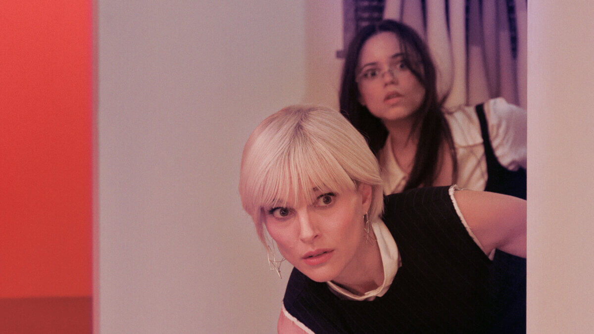 Natalie Portman and Jenna Ortega appear in The Gallerist by Cathy Yan, an official selection of the 2026 Sundance Film Festival.