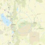 A U.S. Geological Survey map shows the epicenter and estimated shaking from Thursday morning’s earthquake near Evanston, WY.