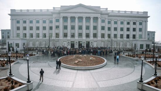 The new North Capitol Building in Salt Lake City.