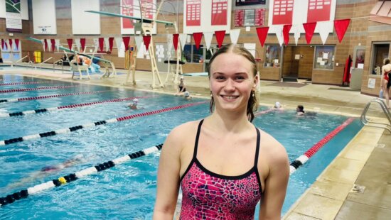 Anna Klug, PCHS Swimmer whose going to University in Wisconsin to swim.