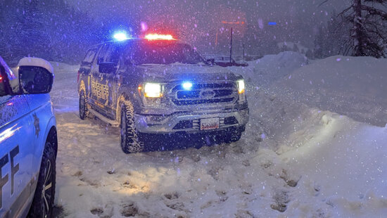 Salt Lake County Sheriff's vehicle