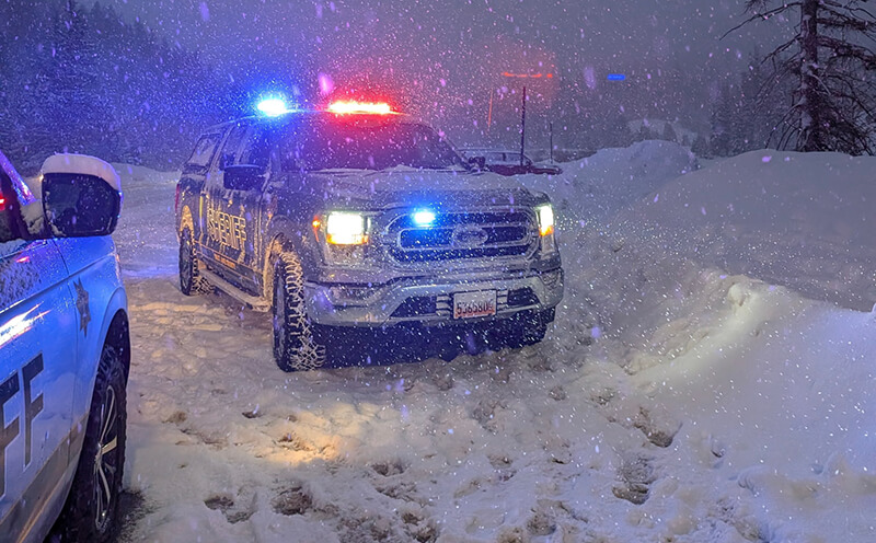 Salt Lake County Sheriff's vehicle