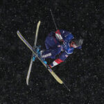 United States' Troy Podmilsak competes during the men's freestyle skiing big air finals at the 2026 Winter Olympics, in Livigno, Italy, Tuesday, Feb. 17, 2026
