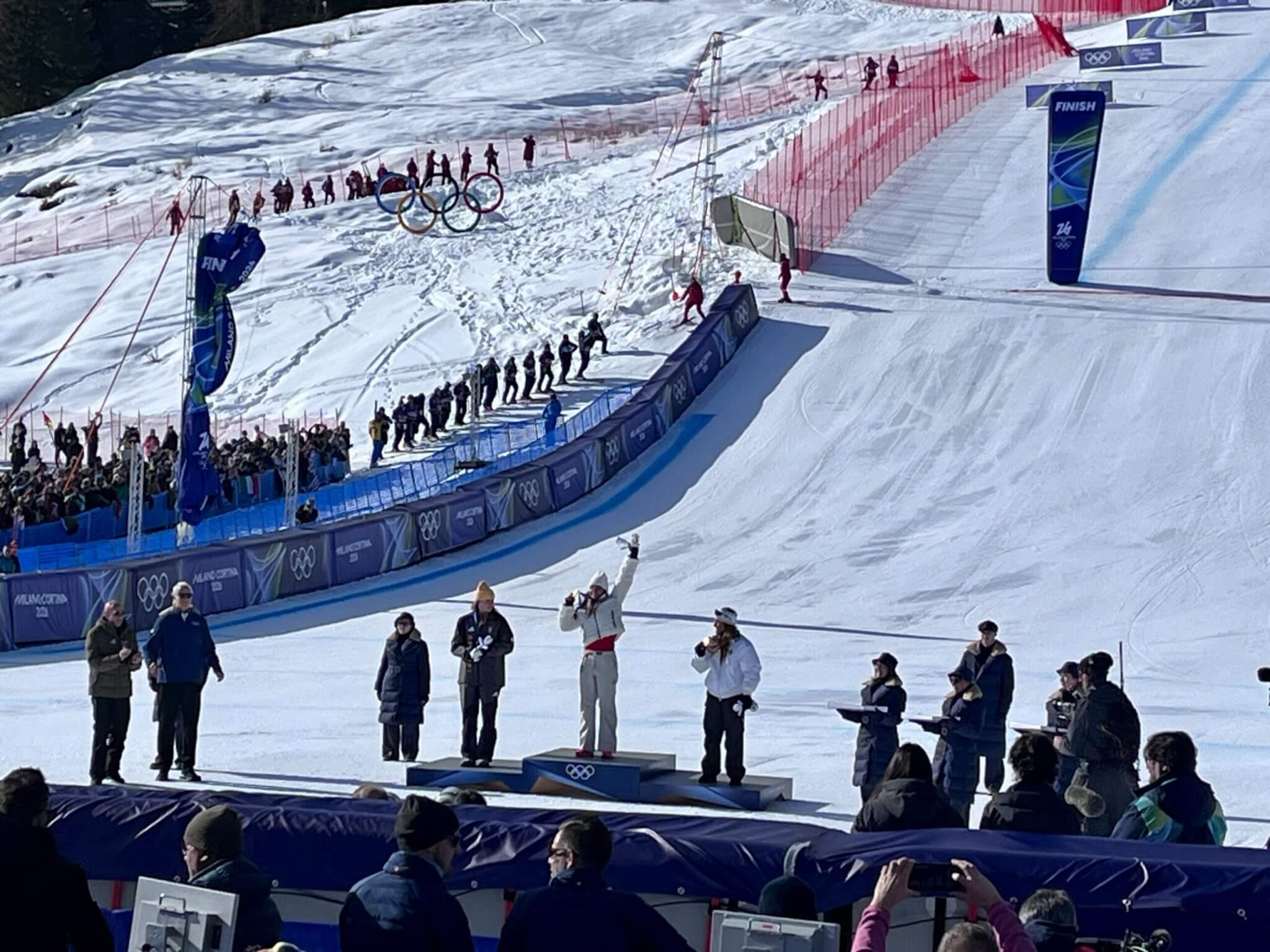 Breezy Johnson claims downhill gold, first for Team USA at Cortina 2026