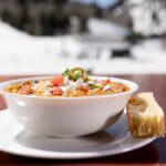 Deer Valley's new passholder perk: turkey chili priced by the daily run count at East Village Restaurant.
