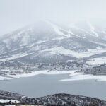 East Side of Deer Valley blanketed with fresh snow.