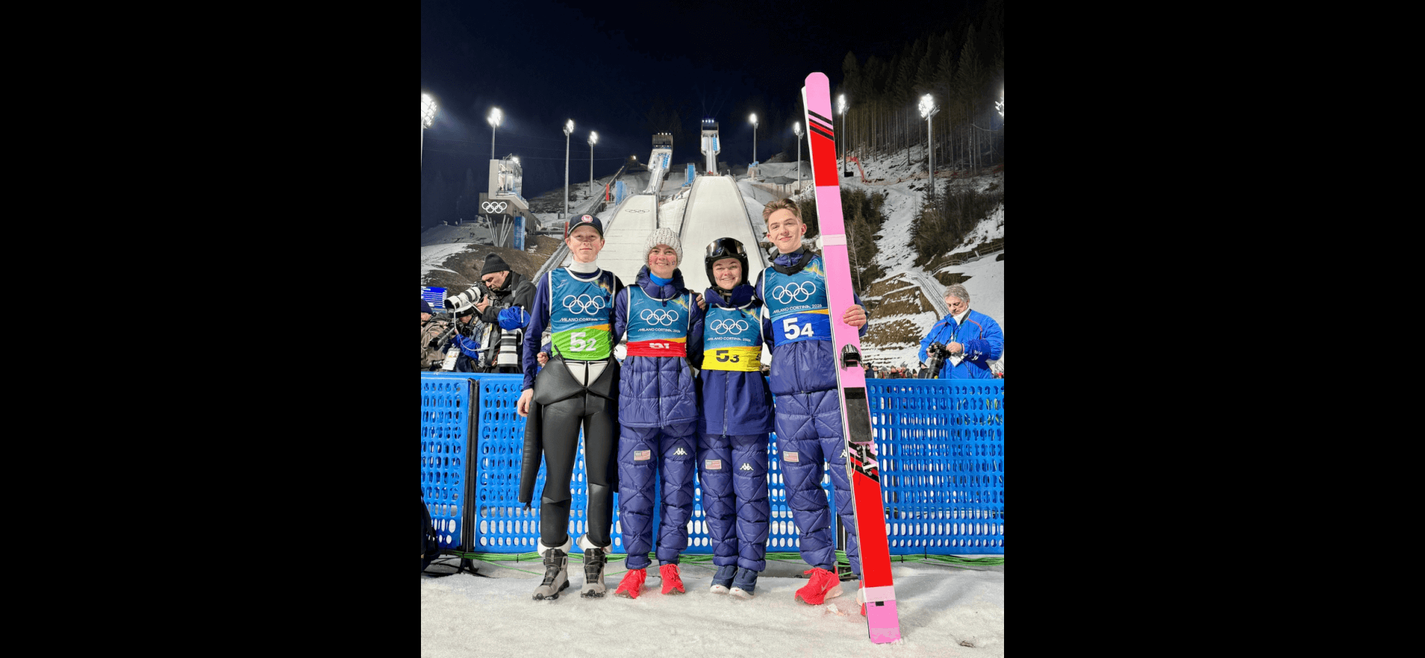 Park City’s Paige Jones ski jumps in mixed team at the Milano Cortina Olympics