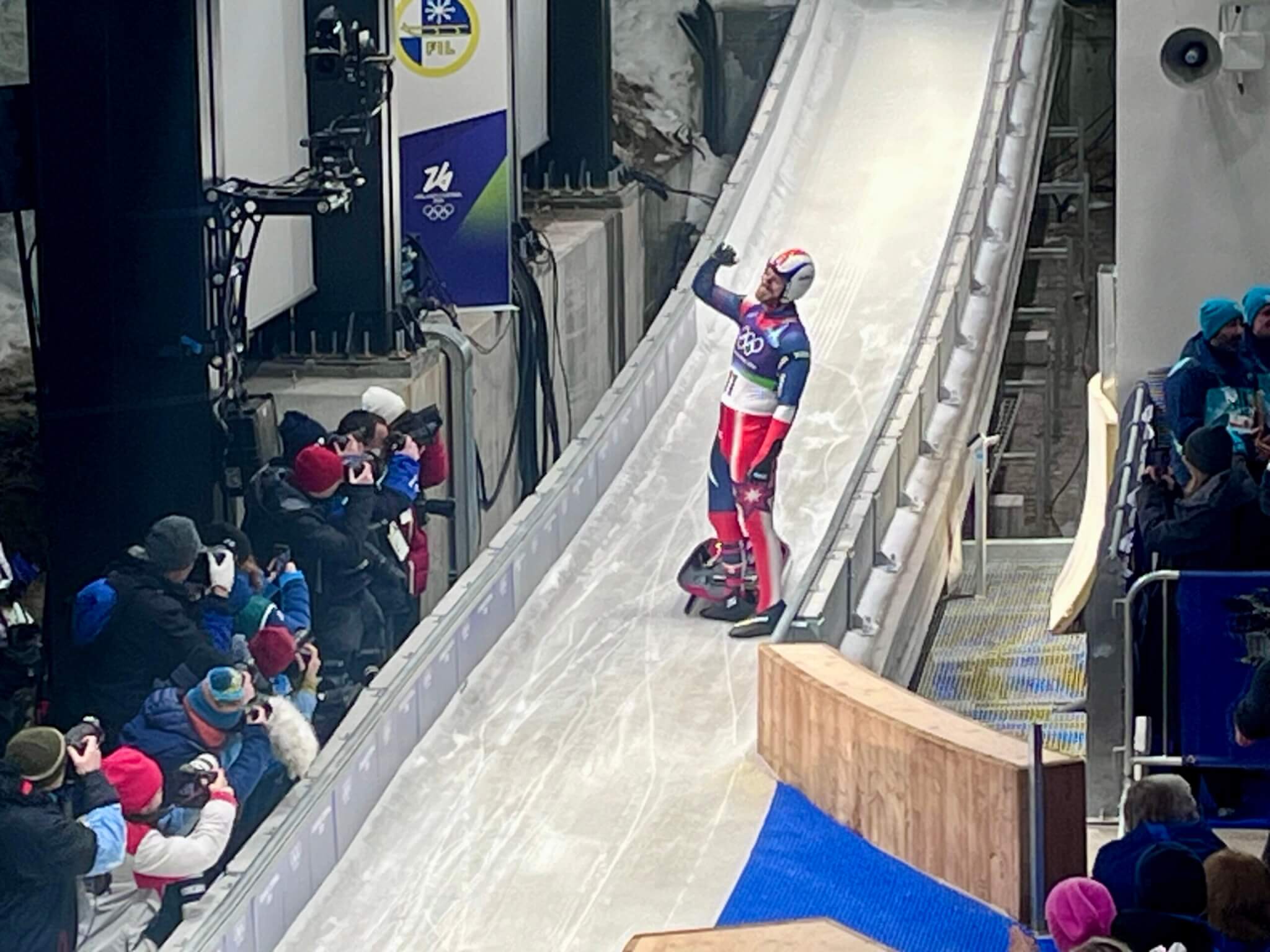 Park City's Matt Greiner Luges in Milan Cortina Olympics.