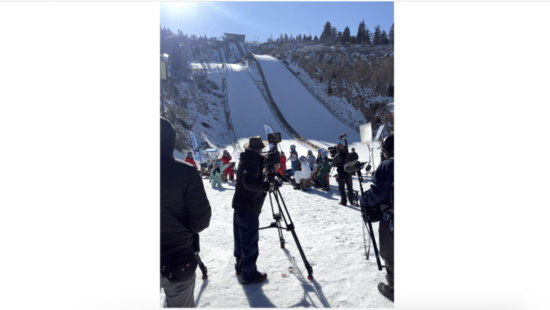 Park City podcaster's production.