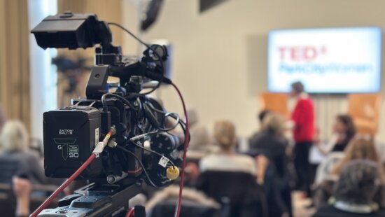 A TEDxParkCity Women event is filmed at Waldorf Astoria Park City. The 2026 gathering is set for Feb. 10.