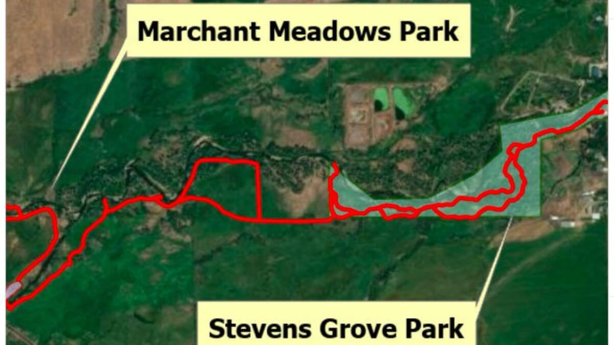 A new trail connection of the Weber River Pathway is open to the public.