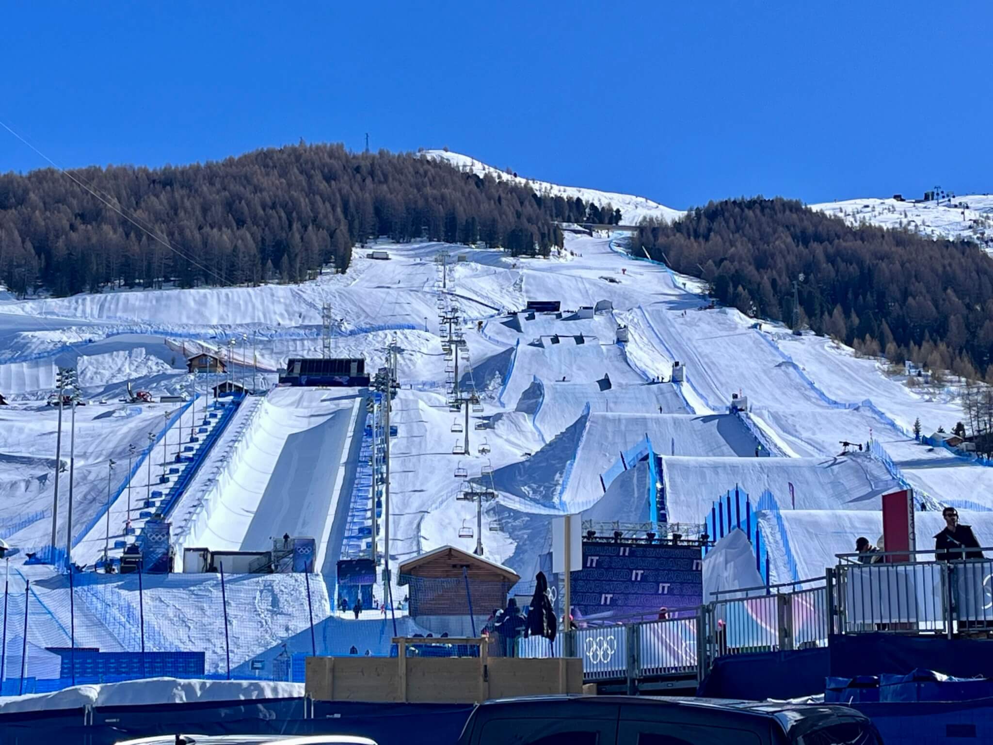 Snowboard Cross at the Milan Cortina Olympics.