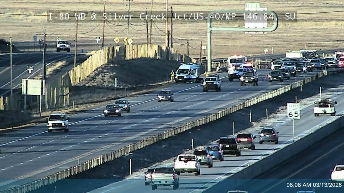 There is a crash EB I-80 at MP 146/ US-40 Jct blocking the right lanes. Expect delays in the area.