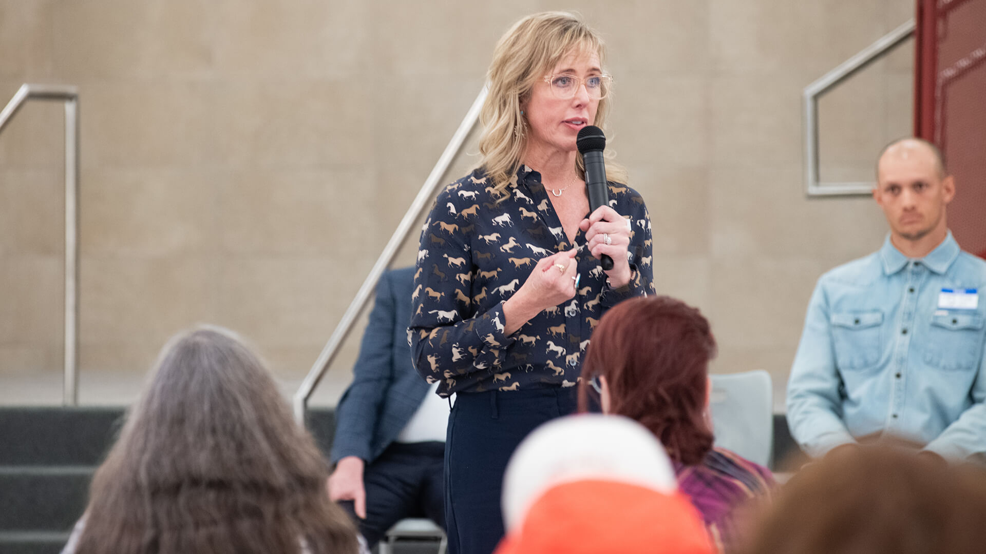 Summit County Democratic Caucus on March 17, 2026, at Park City High School. Meredith Reed