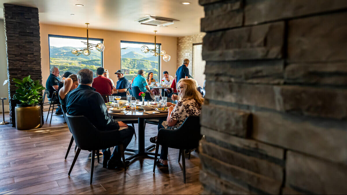 Overlook Restaurant always has amazing views and inspired dishes from Chef Ernesto.