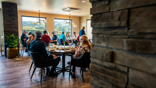 Overlook Restaurant always has amazing views and inspired dishes from Chef Ernesto.