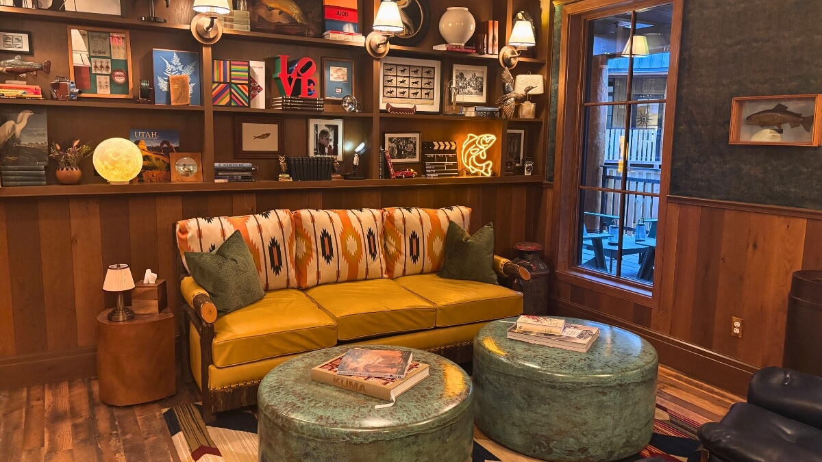 The interior of the Inn at Sundance.