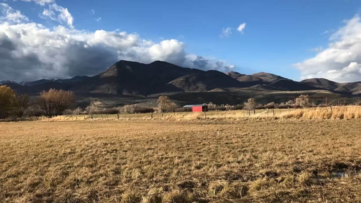 The Flying A Ranch is a 57-acre parcel in the Heber Valley North Fields.