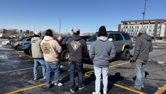Fathers gather for a Park City Dad Gang meetup, an early event aimed at building connection, support and community among local dads and their families.