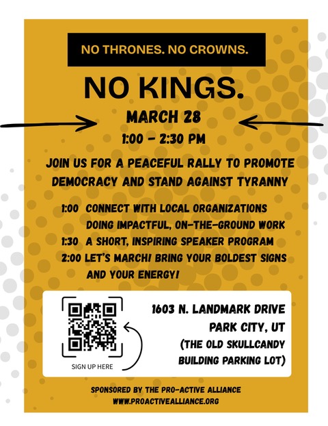 No Kings 3 flyer