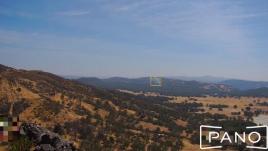 Pano AI cameras scan the landscape and use AI to spot early signs of wildfires.