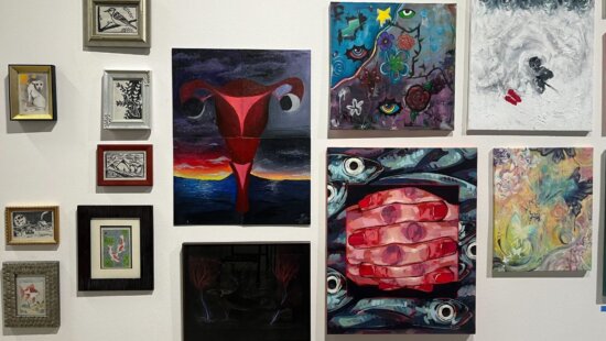 Student work from the 2026 Wasatch Back Student Art Show.