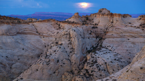 Evening in Grand Staircase-Escalante National Monument.