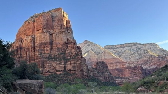 Angels Landing in Zion National Park.