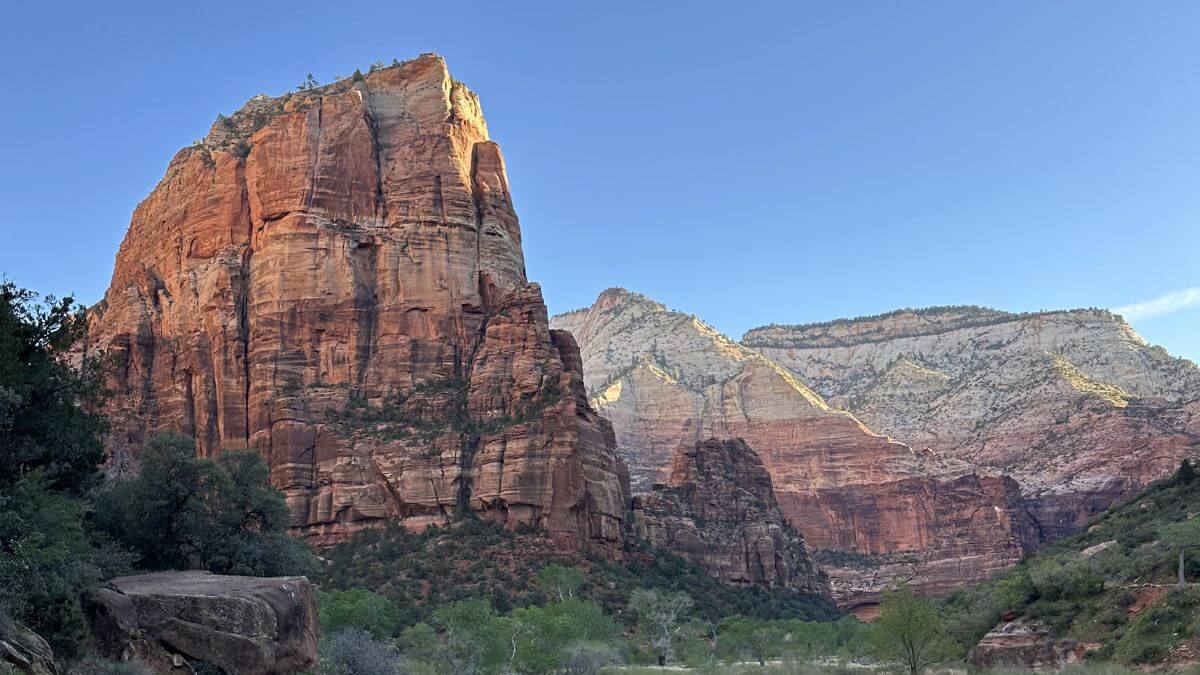 Angels Landing in Zion National Park.