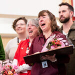 Debra Alcox, a Park City High School health science and math teacher, received the Sarah and Stephen Doilney Award, selected by the senior class for the educator they consider the most influential of their Park City School District career.