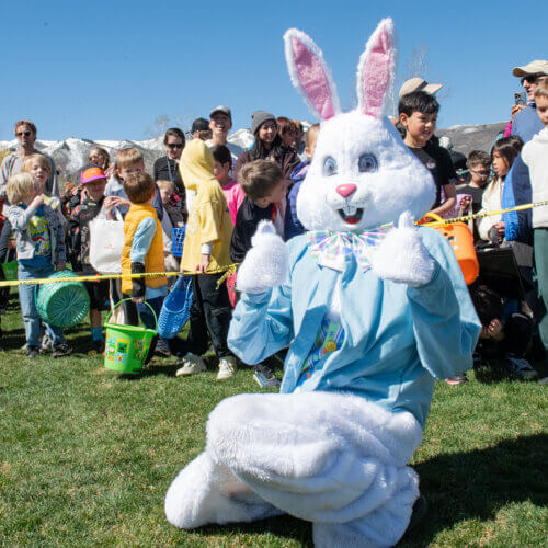 Basin Rec Hosts Easter Egg Scramble at Willow Creek Park