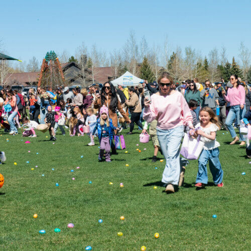 Basin Rec Hosts Easter Egg Scramble at Willow Creek Park