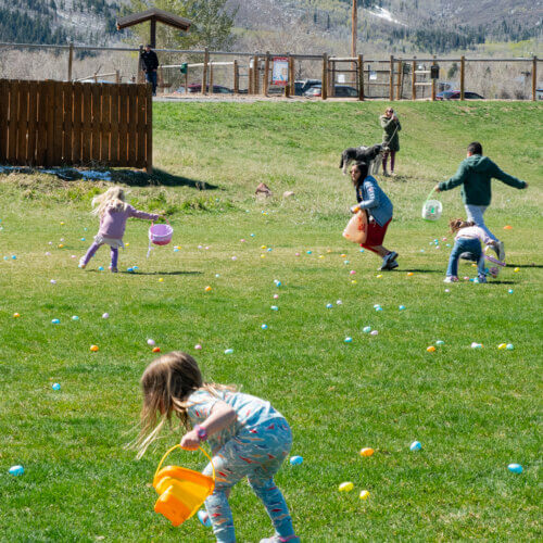 Basin Rec Hosts Easter Egg Scramble at Willow Creek Park