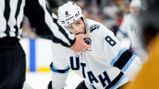 Utah Mammoth tie up Stanley Cup Playoffs in Las Vegas.