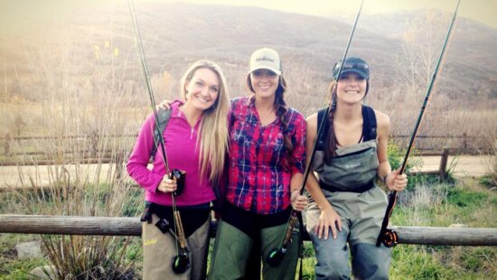 Anglers prepare to fish in the Wasatch foothills. Utah's record-low snowpack and ongoing drought are expected to affect fish habitat and access across the state this year.