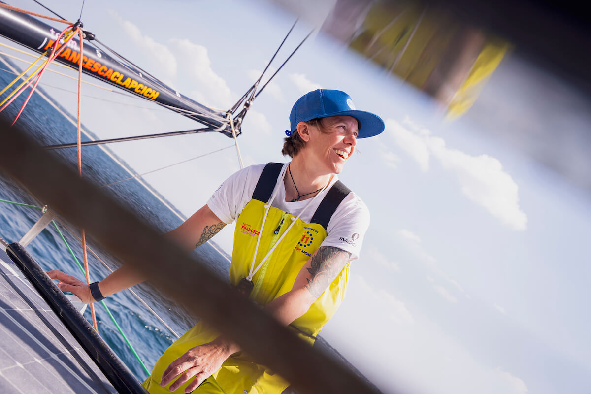 Park City sailor Francesca Clapcich opens solo IMOCA season in 1,000-mile race
