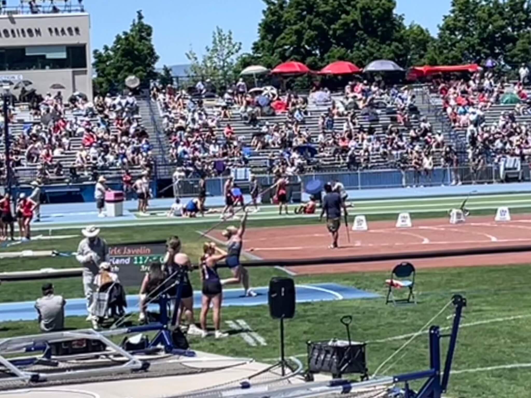 PCHS competes in the Utah State Championships for Track & Field at BYU.