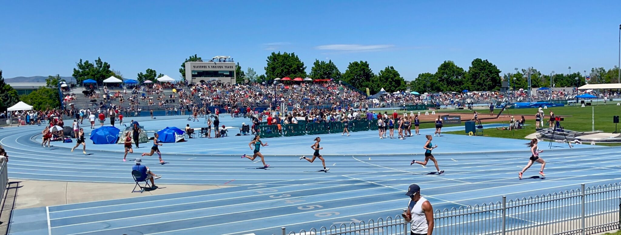 PCHS competes in the Utah State Championships for Track & Field at BYU.