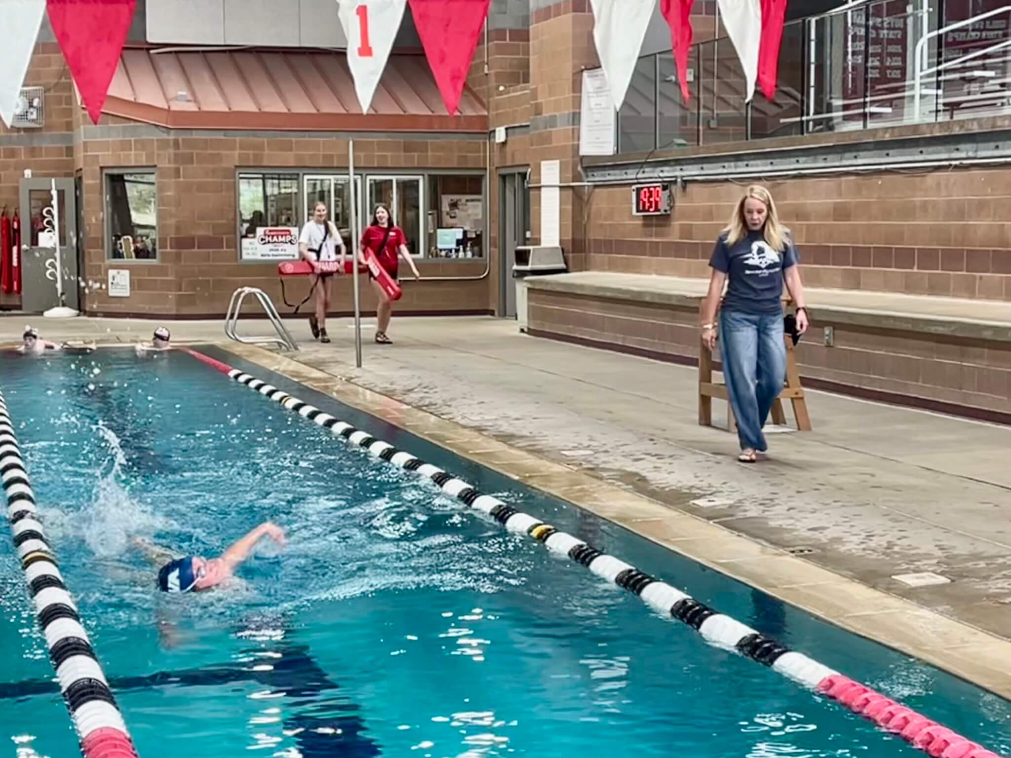 Local training for Nationals at Special Olympics USA.
