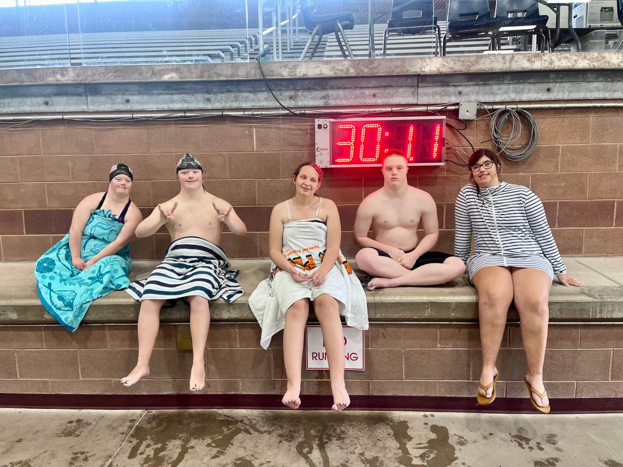 Local training for Nationals at Special Olympics USA.