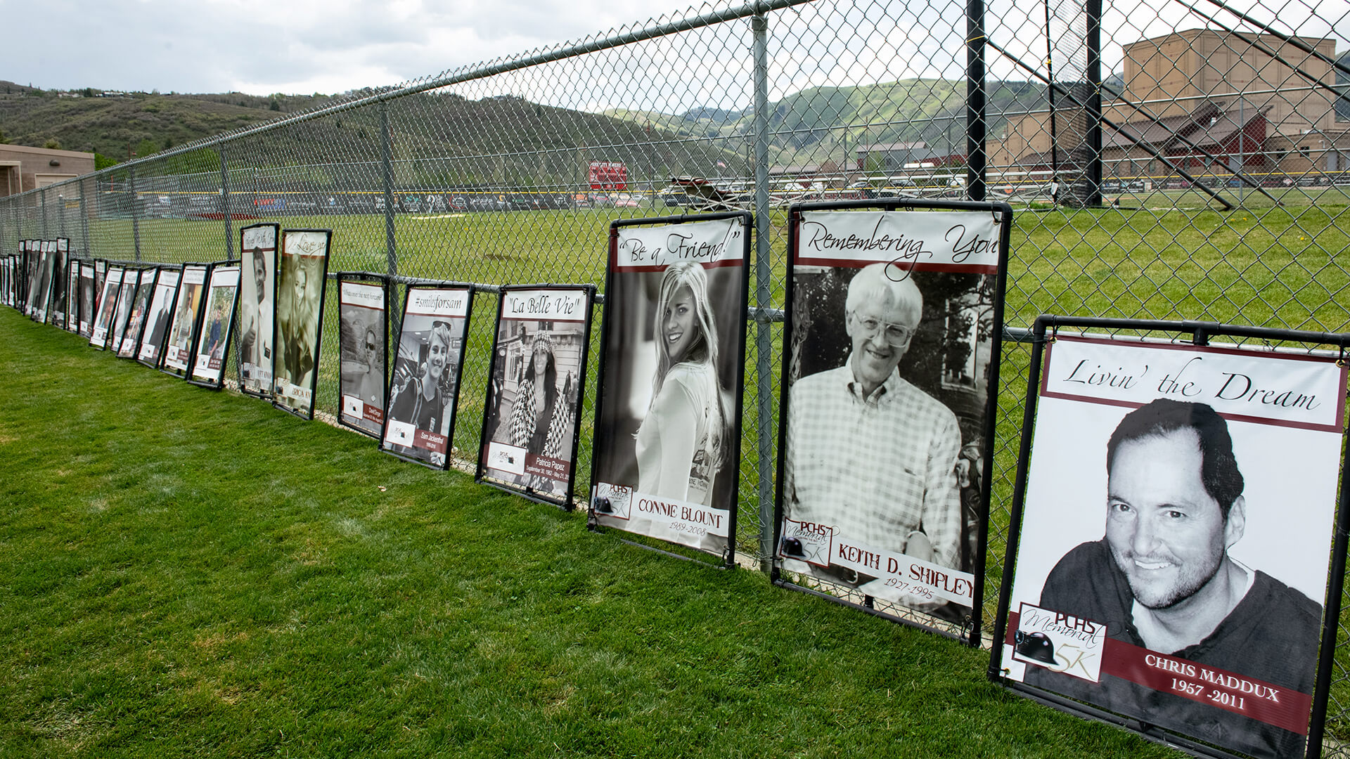 Park City High School honors the five students who died in 2008, and other students and teachers who passed away, with a 5K Memorial Run