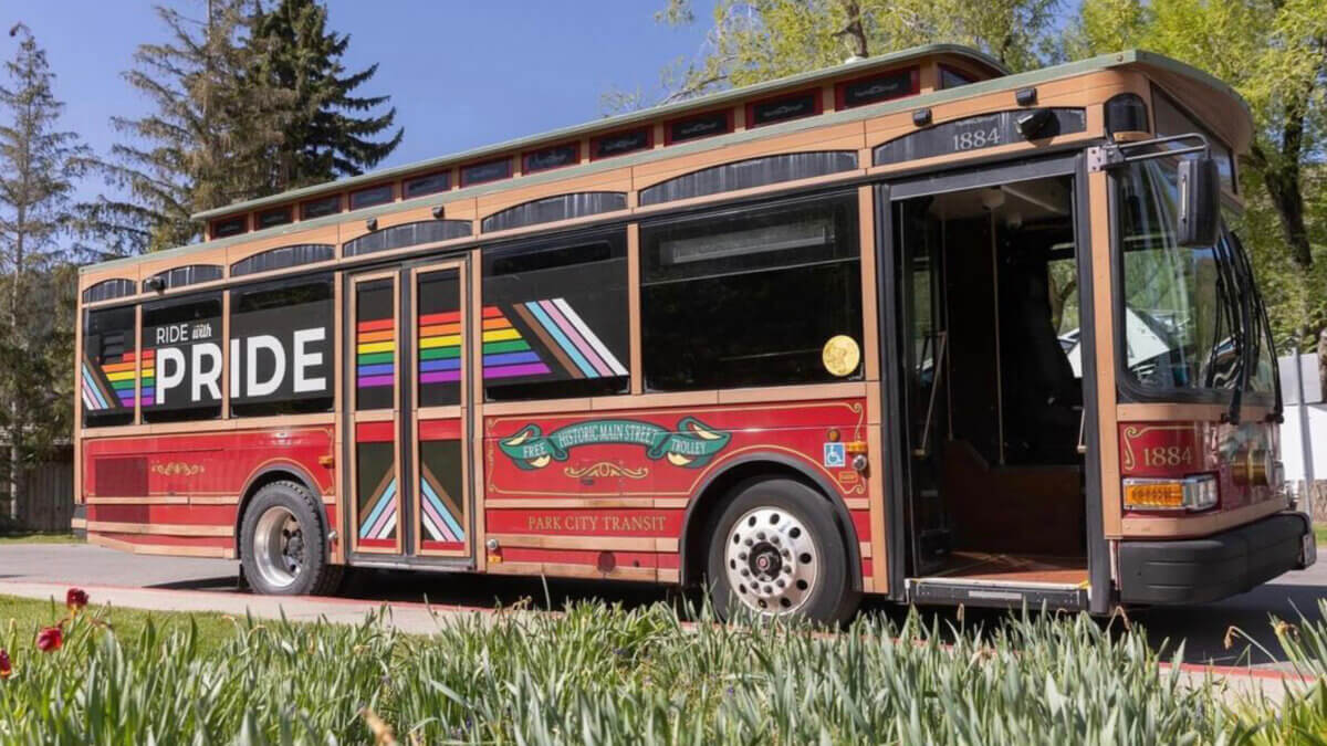 "Ride with Pride" decals will appear on Park City transit vehicles throughout June after the City Council approved a Pride Month resolution May 7.