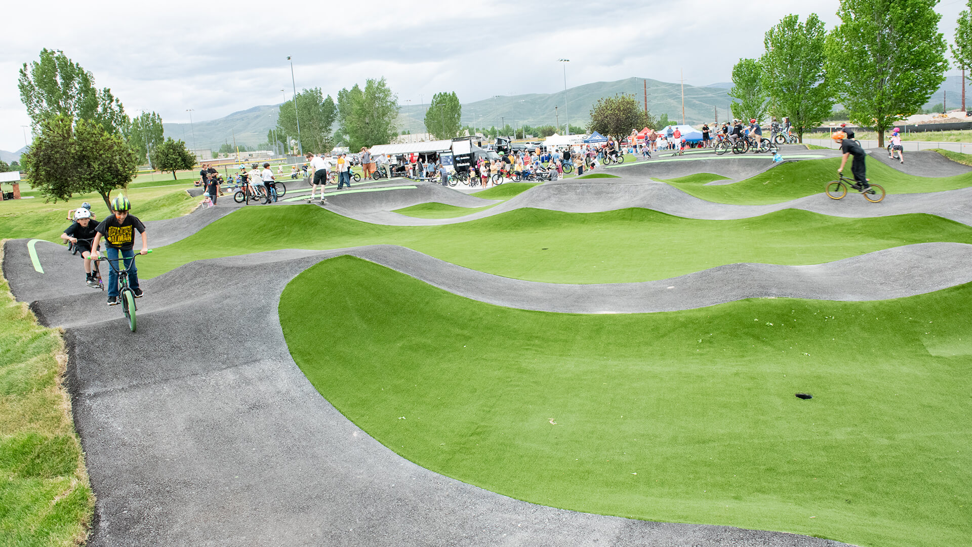 Grand Opening of Wasatch County's First Asphalt Pumptrack at Southfield Park, Heber City